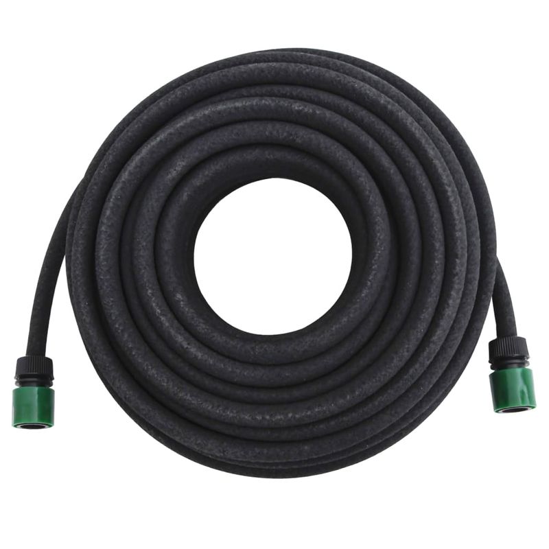 Casa si Gradina - Gradinarit si plante - Instalatii si accesorii pentru irigatii - Furtunuri de gradina si accesorii - Furtun poros de gradina, negru, 0,6", 25 m, cauciuc - Infinity.ro