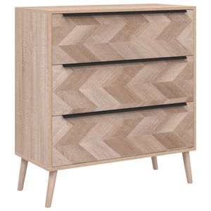 Finori Dulap cu sertar „Lusk 03A", stejar sonoma, 80x38,5x87 cm