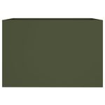 Casa si Gradina - Gradinarit si plante - Plante si ghivece - Ghivece si suporturi - Jardiniera, verde masliniu, 62x47x46 cm, otel laminat la rece - Infinity.ro