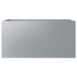 Casa si Gradina - Gradinarit si plante - Plante si ghivece - Ghivece si suporturi - Jardiniera, argintiu, 62x30x29 cm, otel galvanizat - Infinity.ro