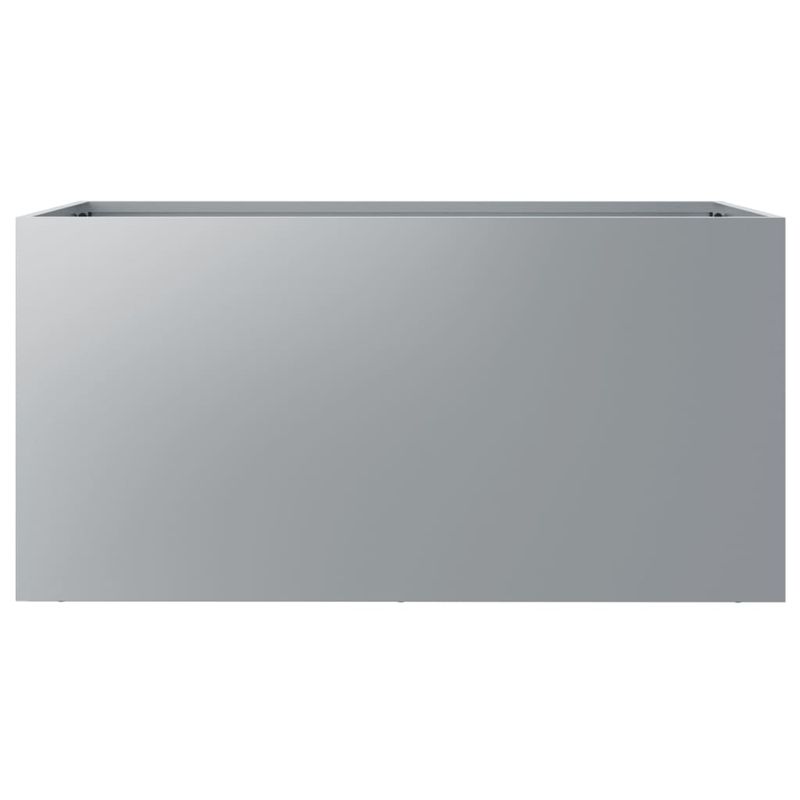 Casa si Gradina - Gradinarit si plante - Plante si ghivece - Ghivece si suporturi - Jardiniera, argintiu, 62x30x29 cm, otel galvanizat - Infinity.ro