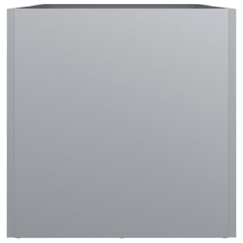 Casa si Gradina - Gradinarit si plante - Plante si ghivece - Ghivece si suporturi - Jardiniera, argintiu, 62x30x29 cm, otel galvanizat - Infinity.ro