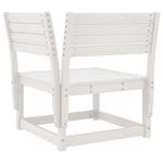 Casa si Gradina - Gradina si terasa - Mobilier exterior - Seturi mobila gradina - Set mobilier relaxare de gradina, 4 piese, alb, lemn masiv pin - Infinity.ro