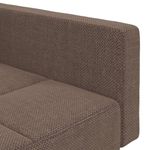 Casa si Gradina - Mobilier - Canapele si coltare - Canapele - Canapea extensibila cu 2 locuri, 2 perne, gri taupe, textil - Infinity.ro