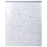 Casa si Gradina - Constructii - Ferestre si accesorii - Accesorii ferestre - Folie fereastra, model sablat cu flori, 90x500 cm, PVC - Infinity.ro