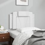 Casa si Gradina - Mobilier - Paturi si accesorii - Accesorii paturi - Tablie de pat Alb 160 cm Lemn compozit - Infinity.ro