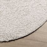 Casa si Gradina - Textile si covoare - Covoare - Covoare casa - Covor pufos modern, fir lung, crem, Ø 100 cm - Infinity.ro