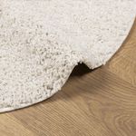 Casa si Gradina - Textile si covoare - Covoare - Covoare casa - Covor pufos modern, fir lung, crem, Ø 100 cm - Infinity.ro