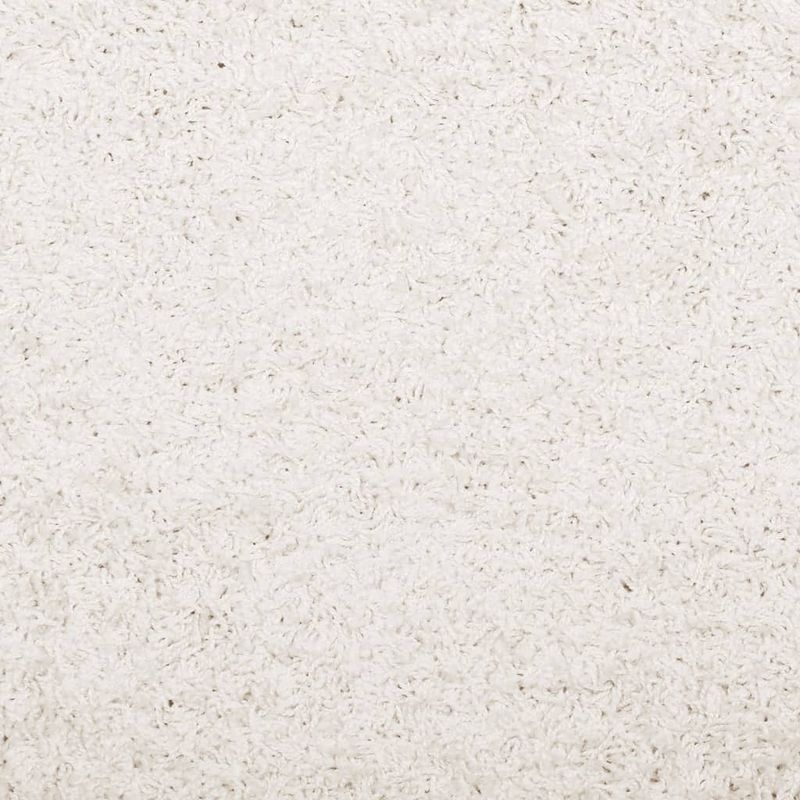 Casa si Gradina - Textile si covoare - Covoare - Covoare casa - Covor pufos modern, fir lung, crem, Ø 100 cm - Infinity.ro