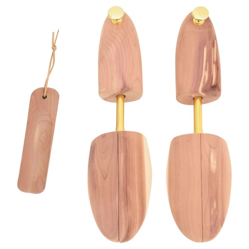 Market - Spalare si intretinere rufe - Produse intretinere Incaltaminte - Perii si alte accesorii - Dispozitiv largire pantofi cu incaltator EU 39-41,5, lemn cedru - Infinity.ro