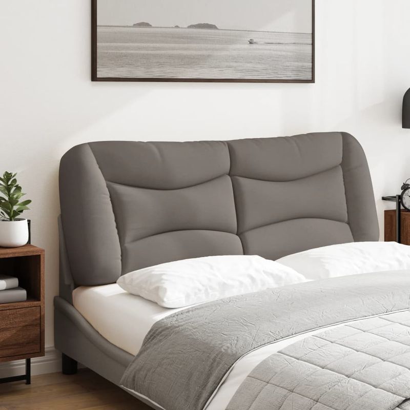 Casa si Gradina - Mobilier - Paturi si accesorii - Accesorii paturi - Tablie de pat Alb si gri deschis 100 cm Lemn masiv de pin - Infinity.ro