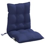 Casa si Gradina - Textile si covoare - Perne si pilote - Perne decorative - Perne scaune cu spatar jos, 4 buc., bleumarin, textil oxford - Infinity.ro