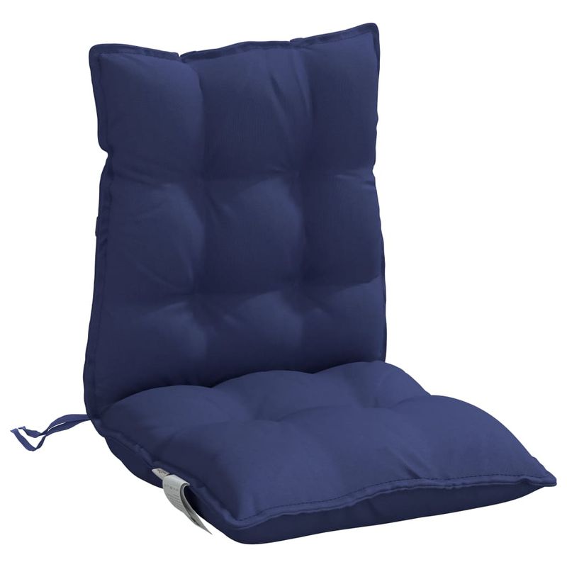 Casa si Gradina - Textile si covoare - Perne si pilote - Perne decorative - Perne scaune cu spatar jos, 4 buc., bleumarin, textil oxford - Infinity.ro