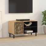 Casa si Gradina - Mobilier - Comode si corpuri - Comode - Comoda TV, 80x31x46 cm, lemn masiv de mango - Infinity.ro