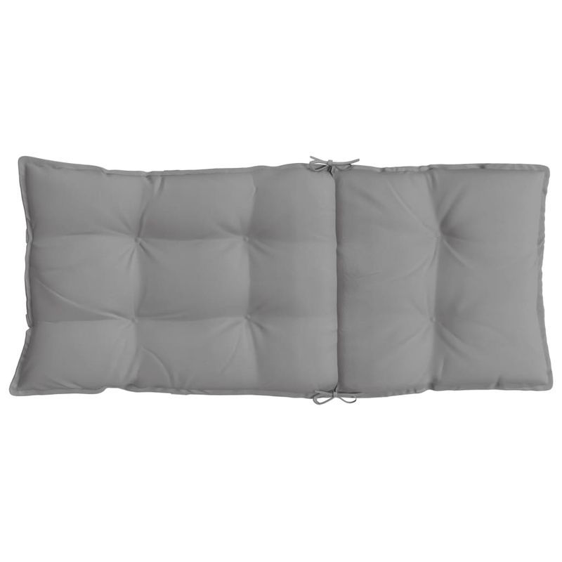 Casa si Gradina - Textile si covoare - Perne si pilote - Perne decorative - Perne scaun cu spatar inalt 2 buc, gri, tesatura Oxford - Infinity.ro