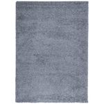 Casa si Gradina - Textile si covoare - Covoare - Covoare casa - Covor pufos cu fire inalte, albastru modern, 240x340 cm - Infinity.ro