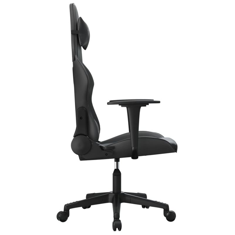 Casa si Gradina - Mobilier - Scaune si fotolii - Scaune - Scaun de gaming de masaj, negru, piele ecologica - Infinity.ro