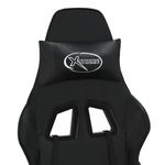 Casa si Gradina - Mobilier - Scaune si fotolii - Scaune - Scaun de gaming de masaj, negru, piele ecologica - Infinity.ro