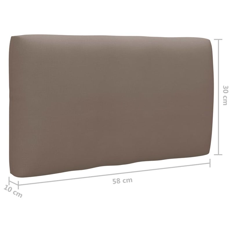 Casa si Gradina - Gradina si terasa - Mobilier exterior - Canapele si fotolii gradina - Canapea din paleti cu 2 locuri, cu perne, gri, lemn pin tratat - Infinity.ro