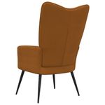 Casa si Gradina - Mobilier - Scaune si fotolii - Fotolii - Fotoliu de relaxare, maro, catifea - Infinity.ro