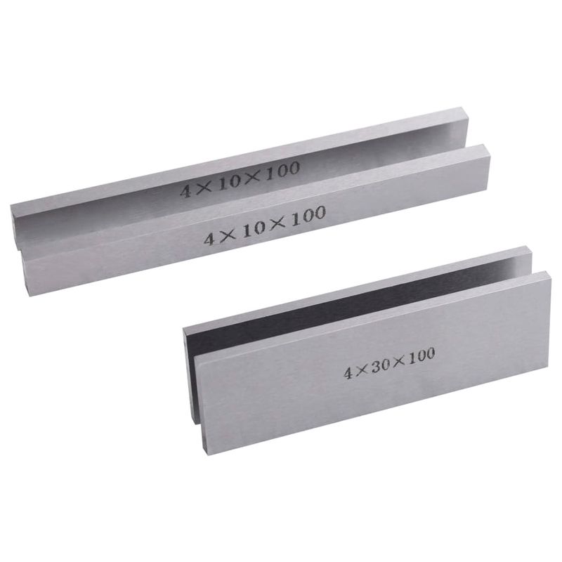 Casa si Gradina - Constructii - Scule de mana si unelte - Seturi scule - Cale plan paralele, 100 mm, 18 buc., 10-42 mm - Infinity.ro