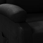Casa si Gradina - Mobilier - Scaune si fotolii - Fotolii - Fotoliu rabatabil, negru, piele ecologica - Infinity.ro