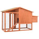 Petshop - Accesorii petshop - Culcusuri si custi - Custi interior si exterior - Cotet de pasari, cu zona de cuibarit, lemn masiv de brad - Infinity.ro