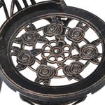 Casa si Gradina - Gradina si terasa - Mobilier exterior - Scaune si sezlonguri gradina - Scaune bistro, 2 buc., bronz, aluminiu turnat - Infinity.ro