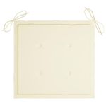 Casa si Gradina - Gradina si terasa - Mobilier exterior - Seturi mobila gradina - Set mobilier exterior pliabil cu perne, 3 piese, lemn masiv tec - Infinity.ro