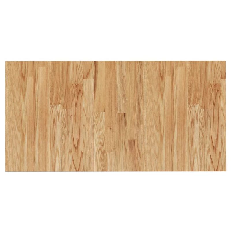 Casa si Gradina - Mobilier - Mobilier baie - Blaturi baie - Blat de baie, maro deschis, 80x40x1,5 cm, lemn masiv tratat - Infinity.ro