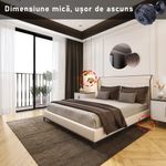 Laptop, Telefoane si Tablete - Wearables si gadgeturi - Gadgeturi - Dispozitive spionaj - Mini camera ascunsa magnetica, WiFi, Full HD, night vision, unghi 90° - WD15 - Infinity.ro