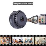 Laptop, Telefoane si Tablete - Wearables si gadgeturi - Gadgeturi - Dispozitive spionaj - Mini camera ascunsa magnetica, WiFi, Full HD, night vision, unghi 90° - WD15 - Infinity.ro