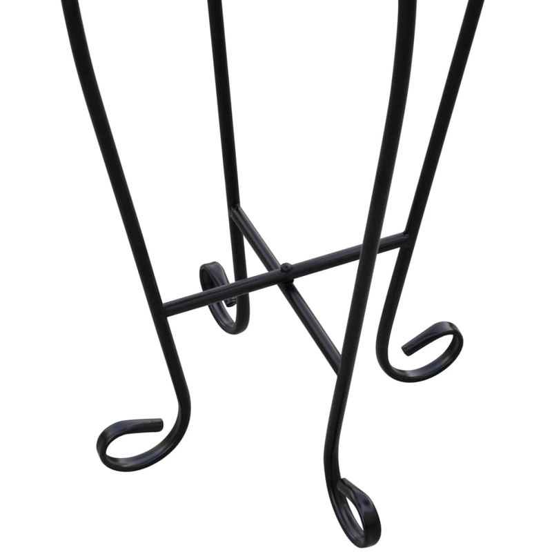 Casa si Gradina - Gradinarit si plante - Plante si ghivece - Ghivece si suporturi - Masa laterala cu mozaic pentru plante, albastru si alb - Infinity.ro