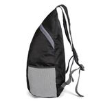 Fashion, accesorii si bijuterii - Barbati - Accesorii barbati - Genti si rucsacuri barbati - Rucsac usor si pliabil, 20 l, buzunar si fermoar, poliester, negru - Infinity.ro