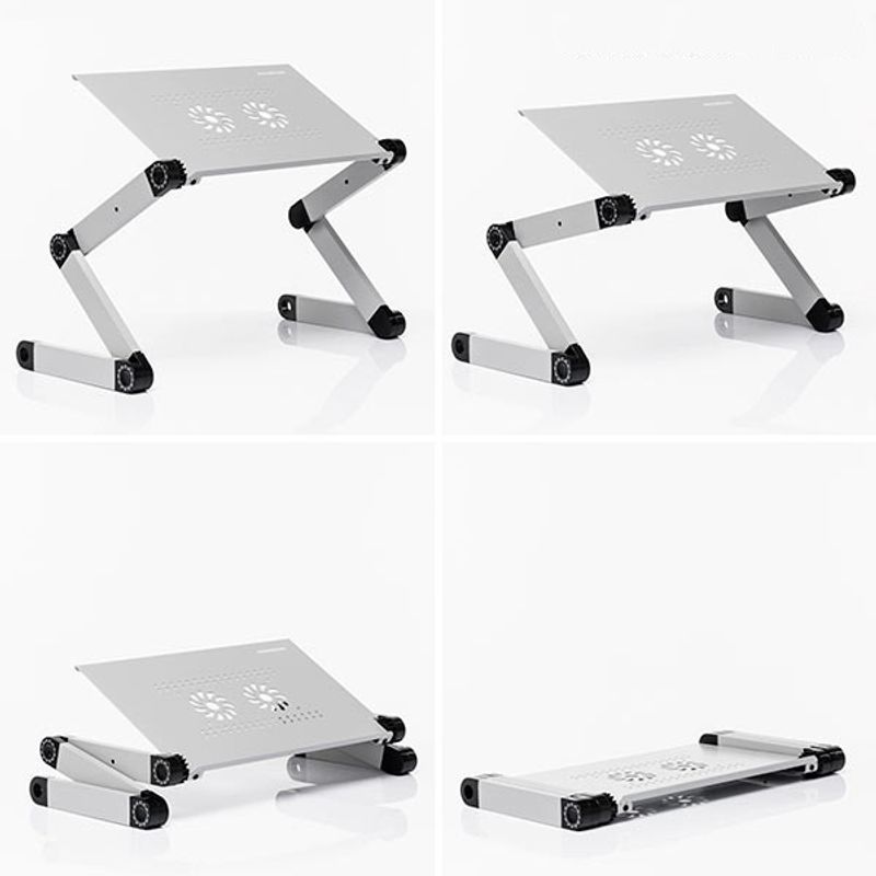 Laptop, Telefoane si Tablete - Laptopuri si accesorii - Accesorii Laptop - Standuri/Coolere notebook - Masa reglabila pentru laptop omnible innovagoods - Infinity.ro