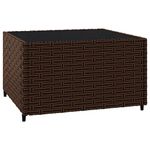 Casa si Gradina - Gradina si terasa - Mobilier exterior - Canapele si fotolii gradina - Set mobilier de gradina cu perne, 3 piese, maro, poliratan - Infinity.ro
