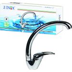 Casa si Gradina - Sanitare - Chiuveta bucatarie si accesorii - Baterii bucatarie - Baterie monocomanda lebada ZINOX ZLN-7819, Cartus ceramic 40 mm, Finisaj crom - Infinity.ro