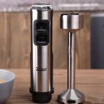 Electronice si Electrocasnice - Electrocasnice bucatarie - Mixere, tocatoare & roboti de bucatarie - Mixere - Mixer vertical ZİLAN ZLN-3994, 850W, 2 viteze, functie Turbo, İnox - Infinity.ro