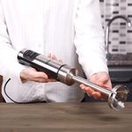 Electronice si Electrocasnice - Electrocasnice bucatarie - Mixere, tocatoare & roboti de bucatarie - Mixere - Mixer vertical ZİLAN ZLN-3994, 850W, 2 viteze, functie Turbo, İnox - Infinity.ro