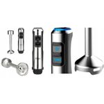 Electronice si Electrocasnice - Electrocasnice bucatarie - Mixere, tocatoare & roboti de bucatarie - Mixere - Mixer vertical ZİLAN ZLN-3994, 850W, 2 viteze, functie Turbo, İnox - Infinity.ro