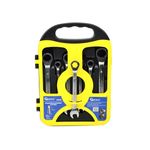 Casa si Gradina - Constructii - Scule de mana si unelte - Chei si truse chei - Set de chei cu clichet 7 piese, 8-19mm, GEKO G10340 - Infinity.ro