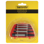 Casa si Gradina/Constructii/Scule de mana si unelte/Chei si truse chei - Set chei extractoare de suruburi uzate 3-18 mm CRV, Topmaster 499928 - Infinity.ro