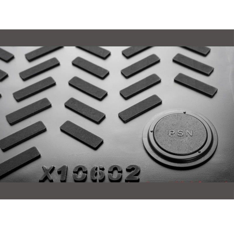 Auto si Moto - Intretinere auto - Covorase auto - Set 4 buc. covoare din cauciuc stil tavita compatibile Opel Corsa F 2019, negru - Infinity.ro