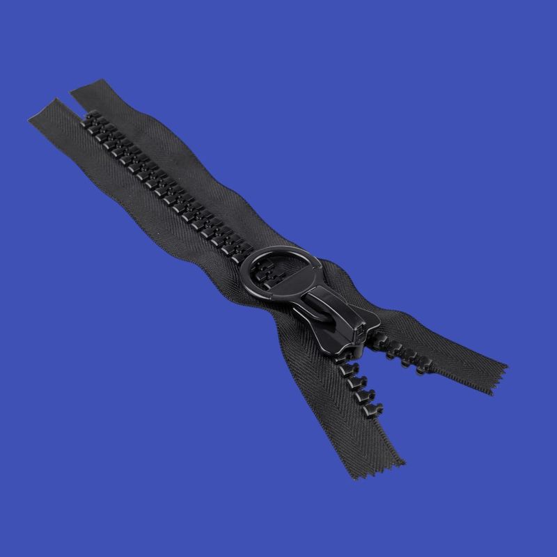 Casa si Gradina - Decoratiuni - DIY - Articole mercerie - Fermoar plastic nedetasabil nr. 20 Crisalida, lungime 25 cm, Negru - Infinity.ro