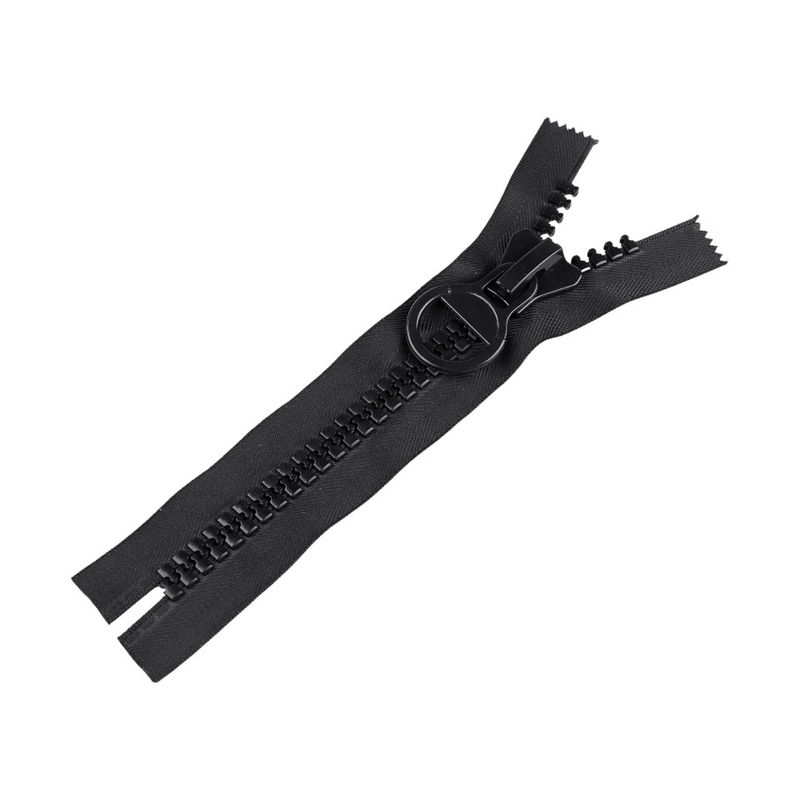 Casa si Gradina - Decoratiuni - DIY - Articole mercerie - Fermoar plastic nedetasabil nr. 20 Crisalida, lungime 25 cm, Negru - Infinity.ro