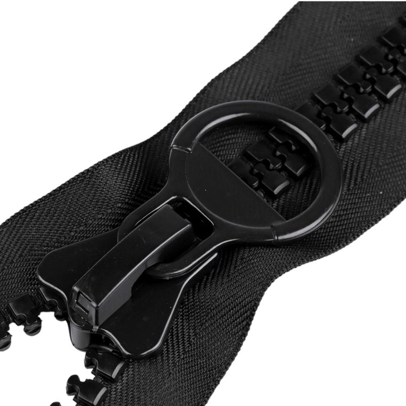 Casa si Gradina - Decoratiuni - DIY - Articole mercerie - Fermoar plastic nedetasabil nr. 20 Crisalida, lungime 25 cm, Negru - Infinity.ro