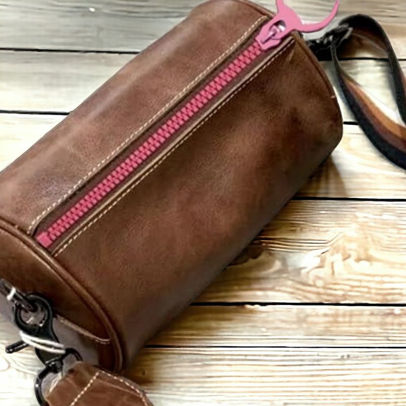 Casa si Gradina - Decoratiuni - DIY - Articole mercerie - Fermoar plastic colorat nedetasabil nr. 5 Crisalida, lungime 20 cm, Gri si roz - Infinity.ro