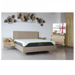 Casa si Gradina - Mobilier - Paturi si accesorii - Paturi - Pat Elegance, 160 x 200 cm, tapitat catifea camel, somiera inclusa - Infinity.ro