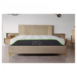 Casa si Gradina - Mobilier - Paturi si accesorii - Paturi - Pat Elegance, 160 x 200 cm, tapitat catifea camel, somiera inclusa - Infinity.ro