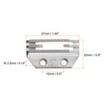 Electronice si Electrocasnice - Ingrijirea tesaturilor - Accesorii masini de cusut - Transportor pentru masina liniara simpla, 25 dinti - Infinity.ro